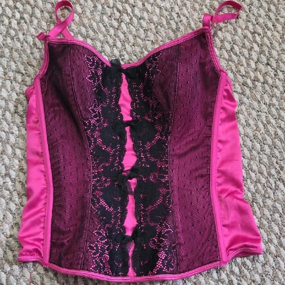 Ambrielle Tops - Elegant Pink Lace Women's Top